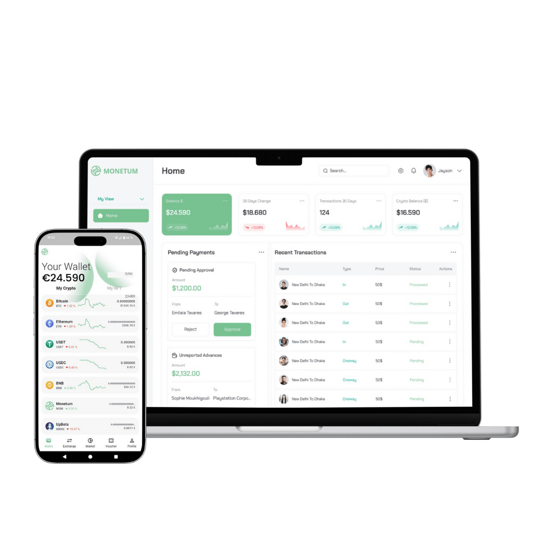 Monetum Dashboard